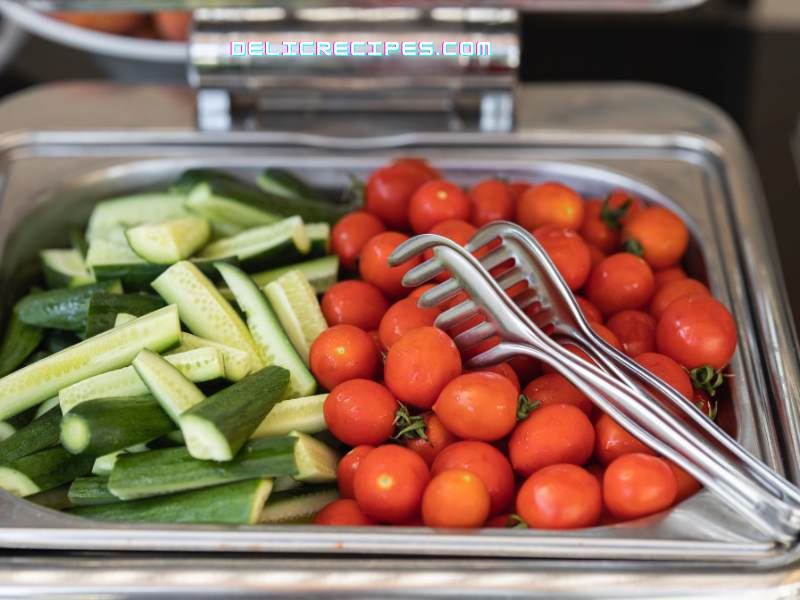 Zucchini Noodles with Pesto and Cherry Tomatoes recipe