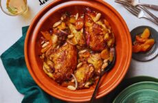 Chicken Tagine with Apricots and Almonds, A Moroccan Culinary Delight in 2024