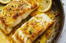 Best recipe of Baked Cod with Lemon delicrecipes.com