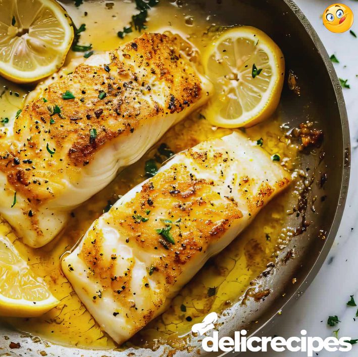 Best recipe of Baked Cod with Lemon delicrecipes.com