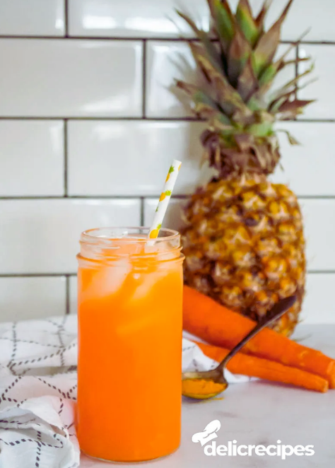 Winter Spice Carrot Pineapple Juice Blend for 2024