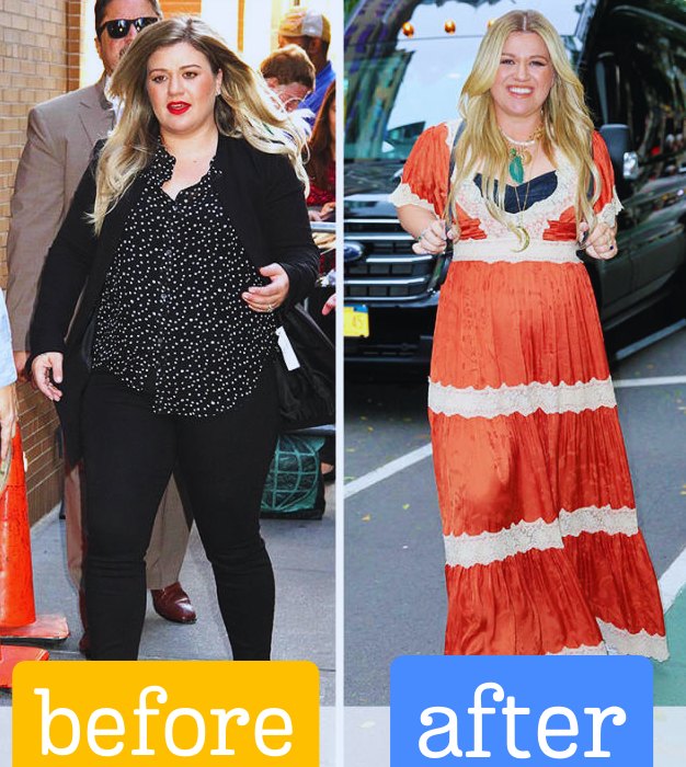 Kelly Clarkson transformation diet 2024