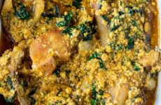 Making delicious recipe for Egusi Soup 2024