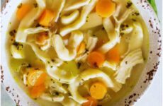 Homemade Chicken Noodle Soup Recipe and its Benefits