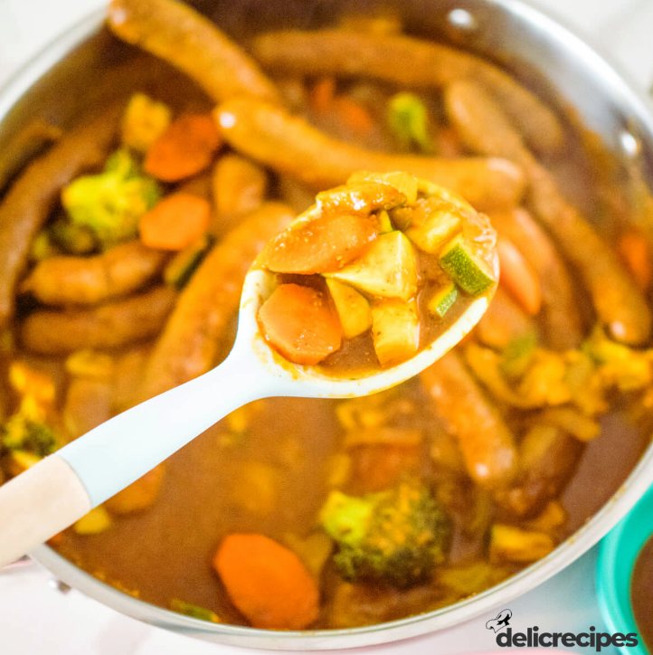 Delicious Curried Sausages Recipe 2024