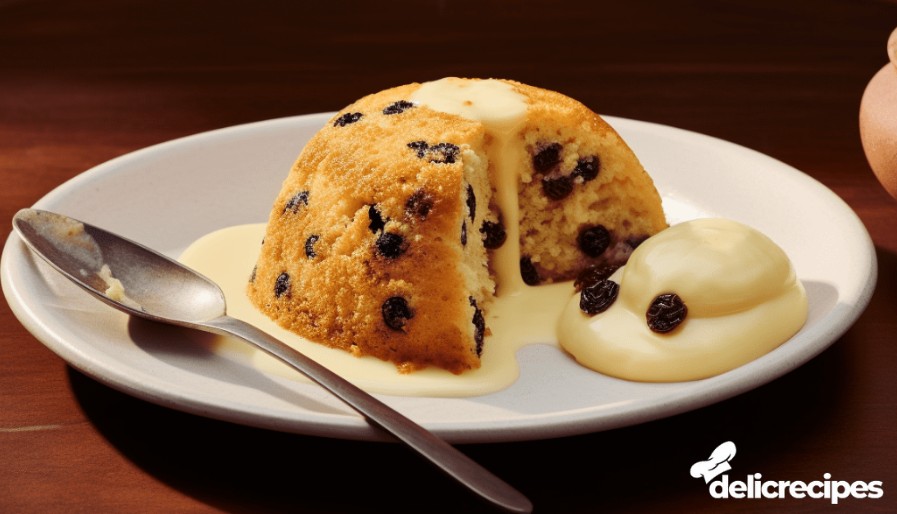 Delicious and a simple recipe for Spotted Dick