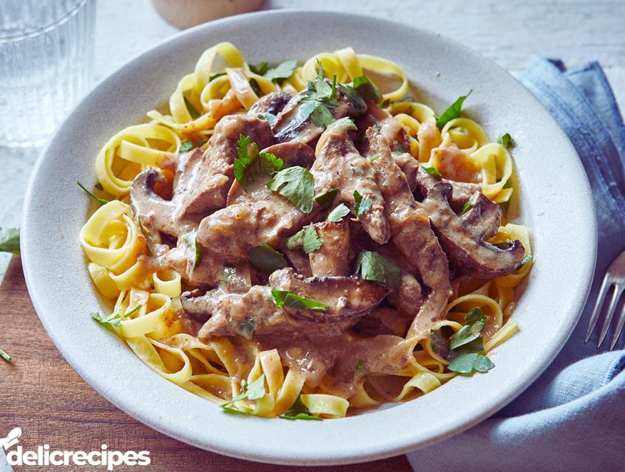 Homemade beef stroganoff recipe 2024